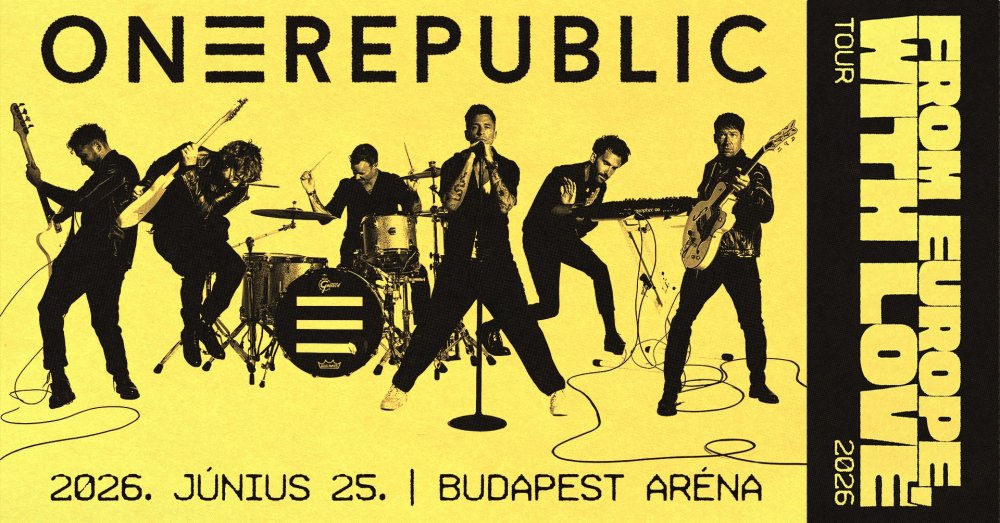 A OneRepublic ismét meghódítja Budapestet